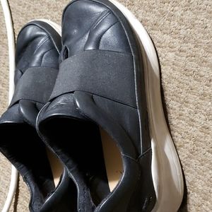 UGG leather slip-on sneakers